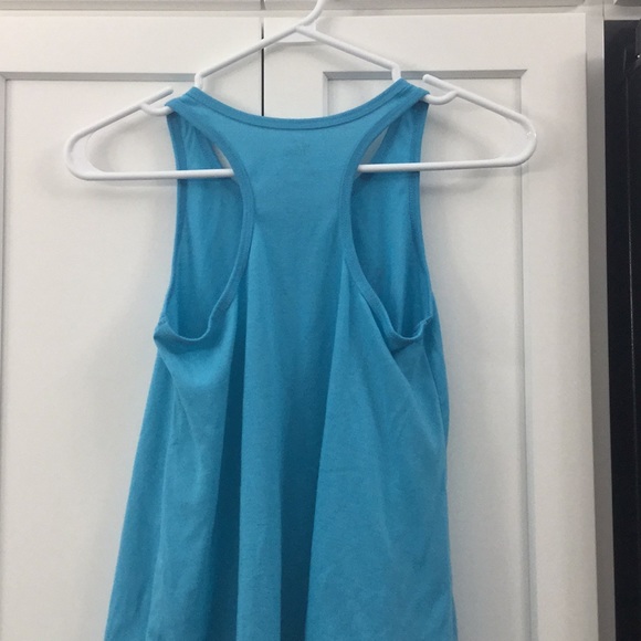 Blue mermaid racer-back tank - Picture 2 of 2